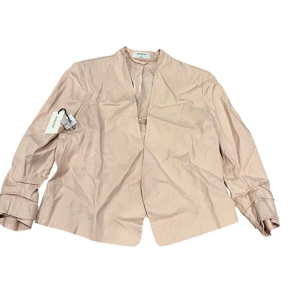 Aritzia Macauley Pink Rose Cropped Blazer Size 4 - Picture 1 of 5